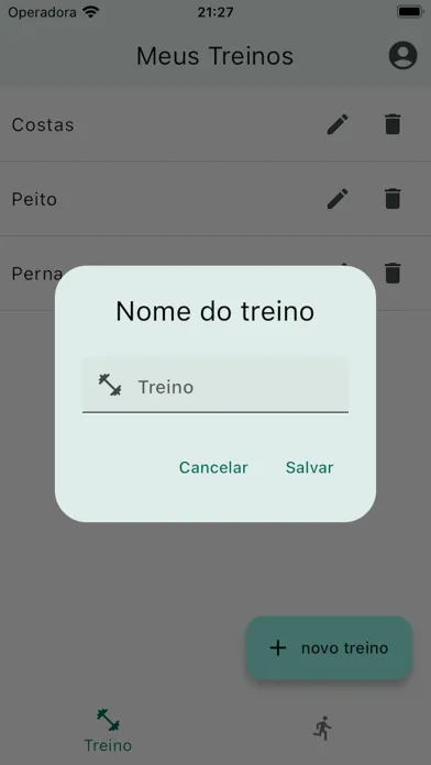 Meu Treino SOH Ekran Görüntüleri