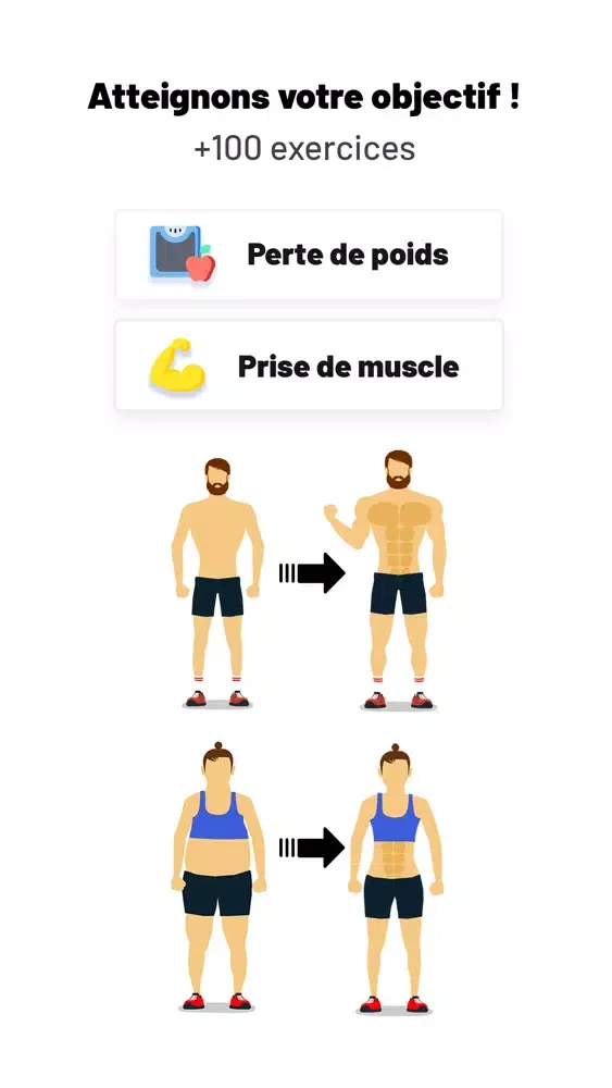 Capturas de pantalla de Fitgenius Musculation & Cardio