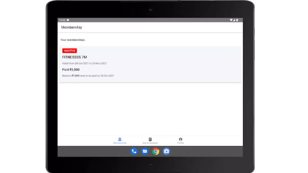 Member App - FitGymSoftware スクリーンショット
