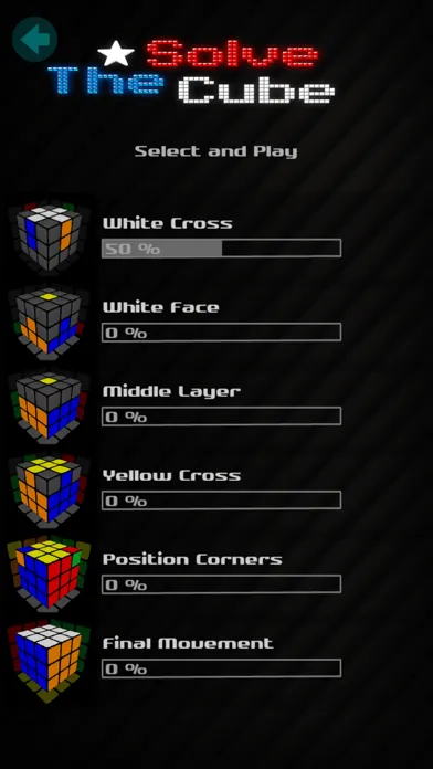 ภาพหน้าจอของ Solve The Cube 3D