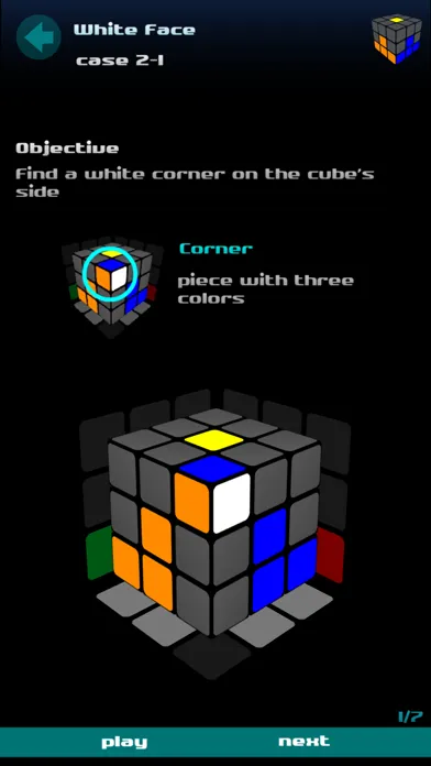 ภาพหน้าจอของ Solve The Cube 3D