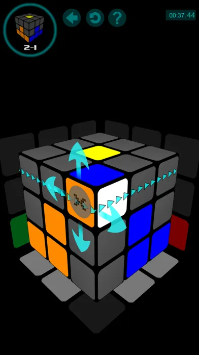 ภาพหน้าจอของ Solve The Cube 3D