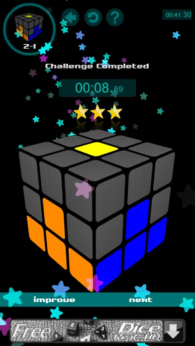 ภาพหน้าจอของ Solve The Cube 3D
