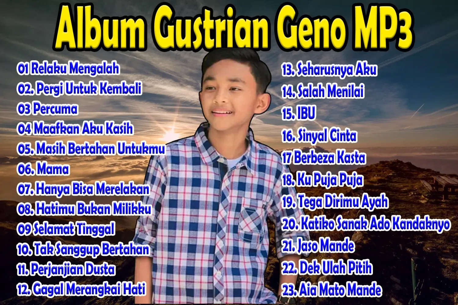 Tangkapan layar Album Gustrian Geno MP3