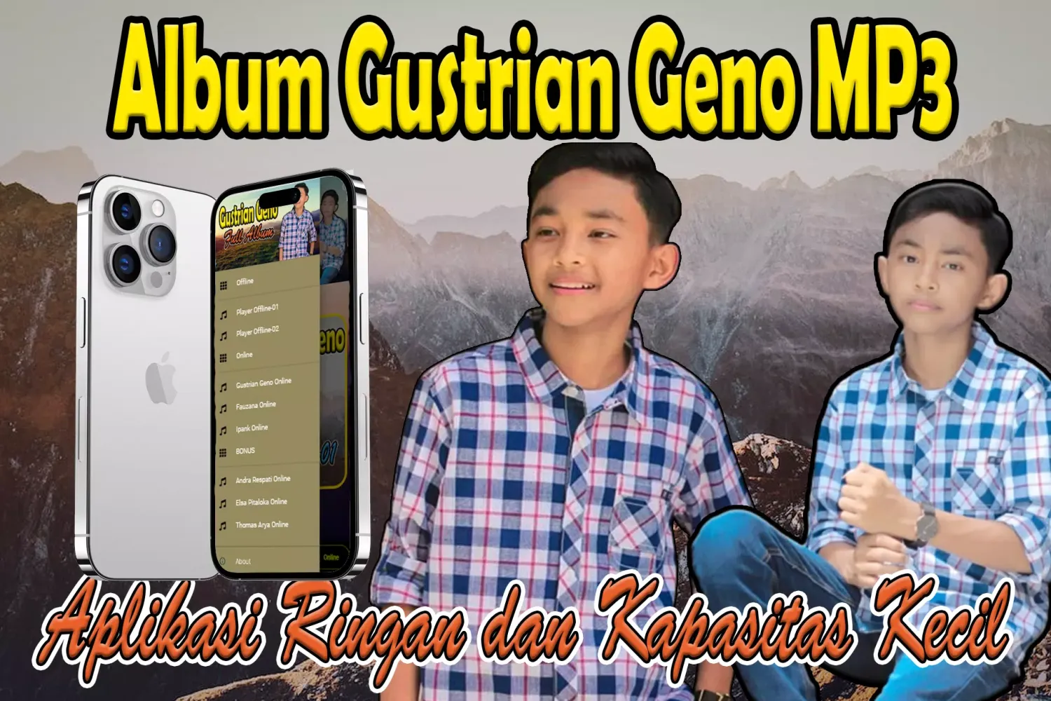 Tangkapan layar Album Gustrian Geno MP3