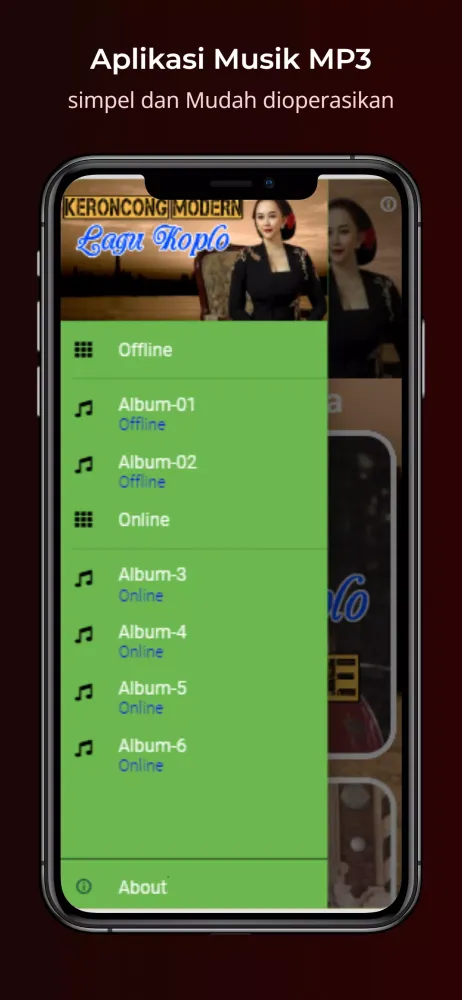 Keroncong Modern Koplo MP3应用截图