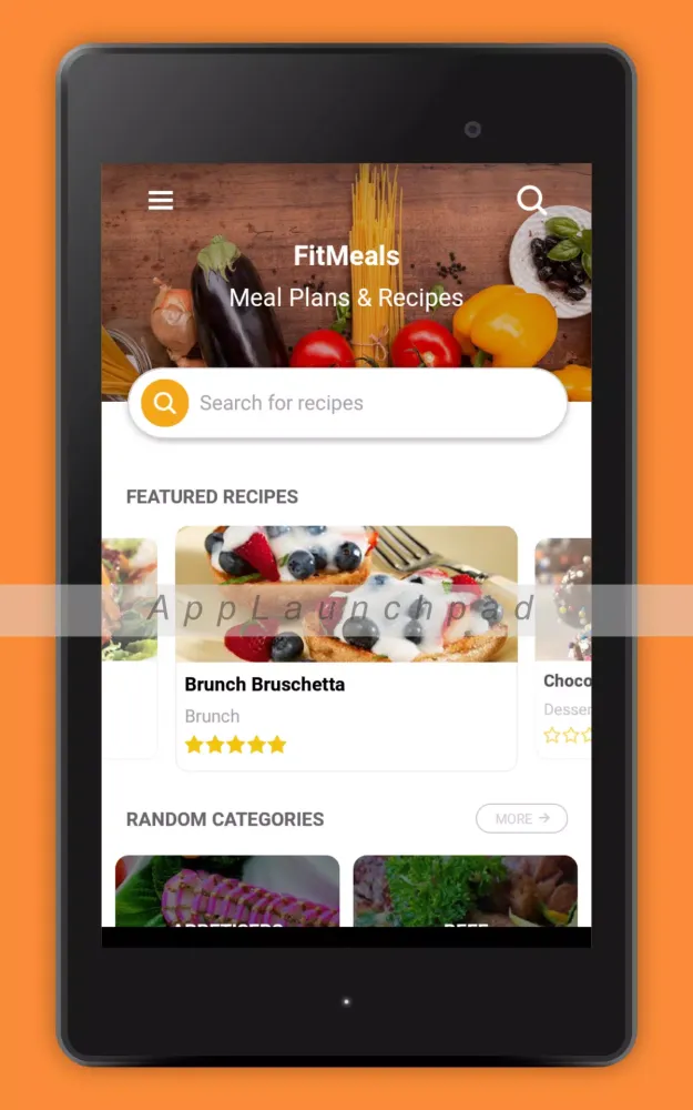 Ảnh chụp màn hình của Fit Meals - Meal prep: lunch,