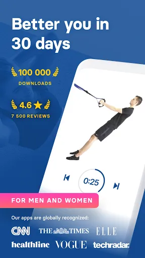 Suspension Trainer Workouts स्क्रीनशॉट