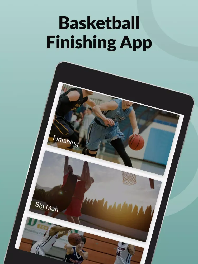 Captures d'écran de Basketball Finishing
