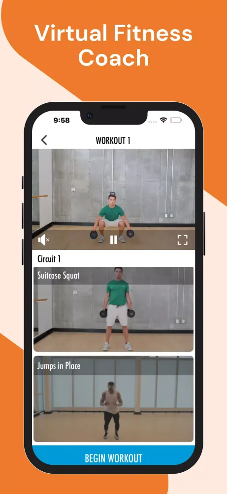 Capturas de tela do HIIT High Intensity Intervals