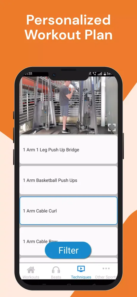Capturas de tela do HIIT High Intensity Intervals