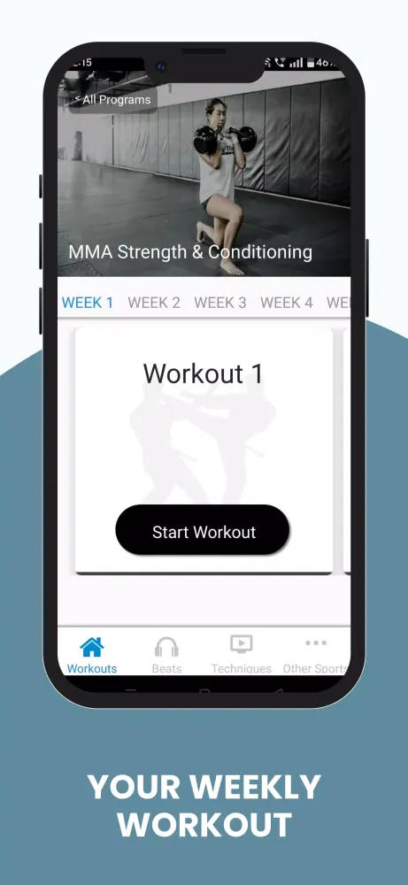 MMA Strength & Conditioning 스크린샷