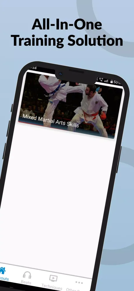 Ảnh chụp màn hình của Ultimate MMA Fighting Program