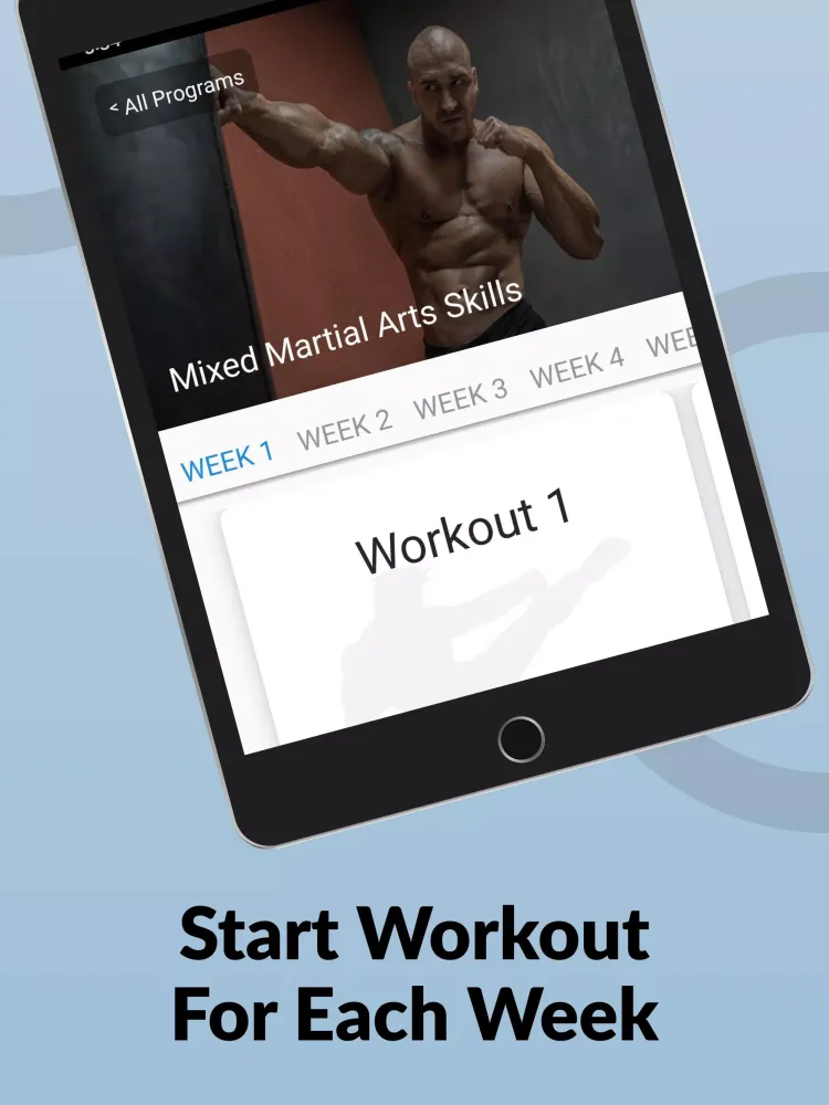 Ảnh chụp màn hình của Ultimate MMA Fighting Program