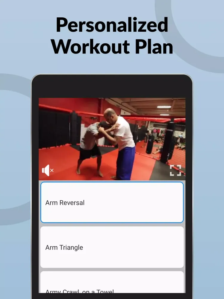 Ảnh chụp màn hình của Ultimate MMA Fighting Program