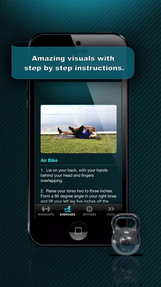 ภาพหน้าจอของ Ab Workout Free - Abdominal Crunch Exercise Workouts