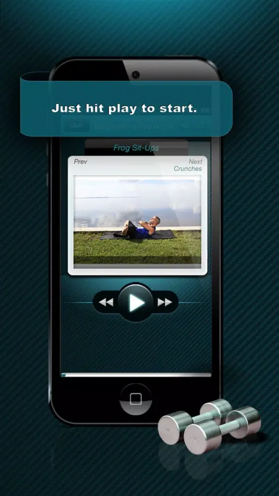 ภาพหน้าจอของ Ab Workout Free - Abdominal Crunch Exercise Workouts