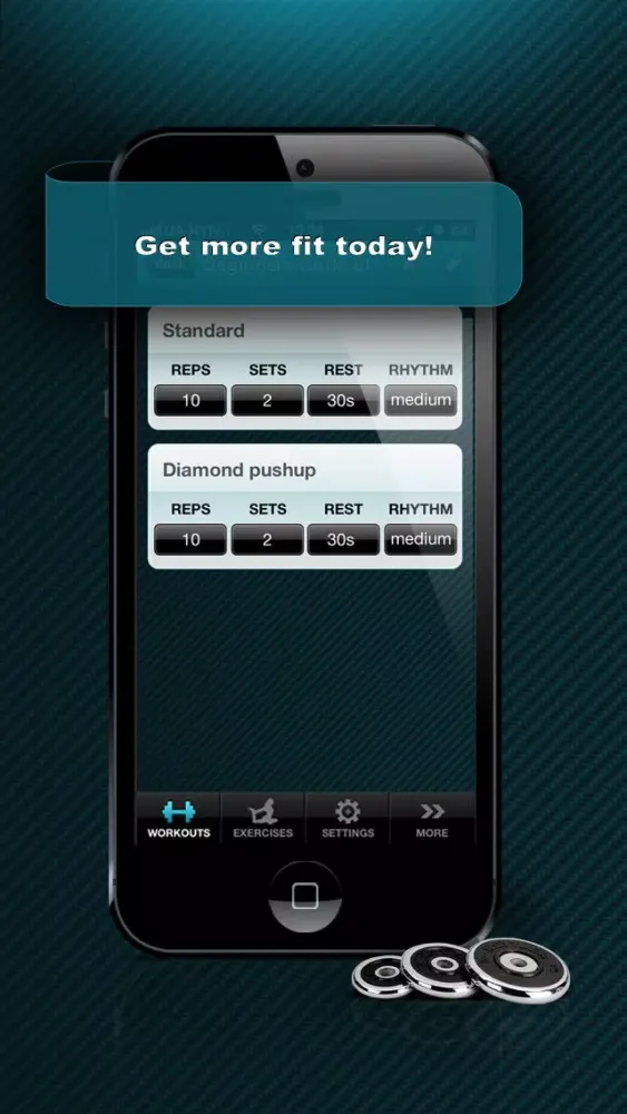 Capturas de tela do Push up Free - Fitness Workouts for Upper Strength