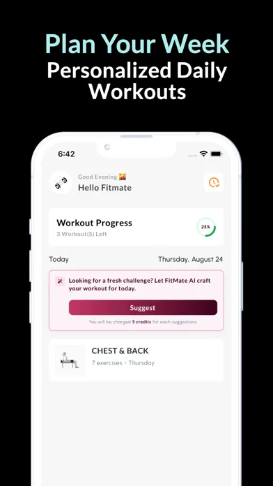 FitMate AI: Workout Partner 스크린샷