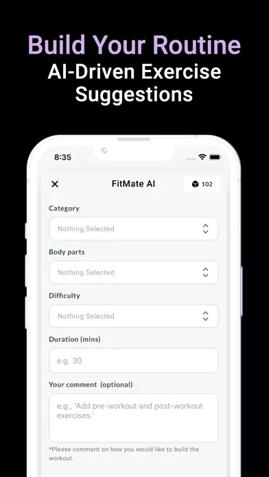 FitMate AI: Workout Partner 스크린샷