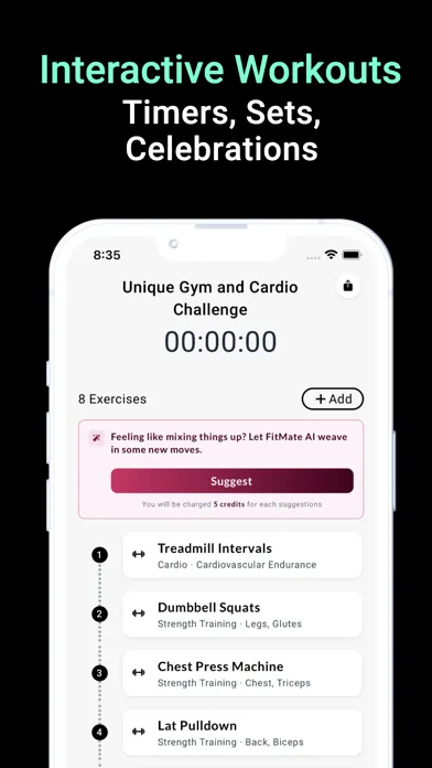 FitMate AI: Workout Partner 스크린샷