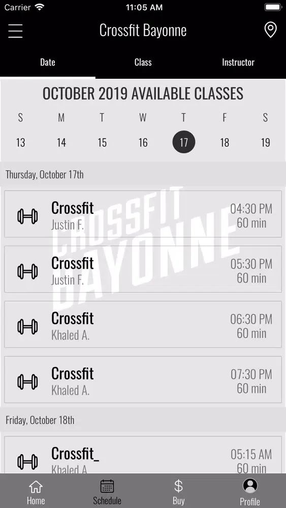 Crossfit Bayonne Ekran Görüntüleri