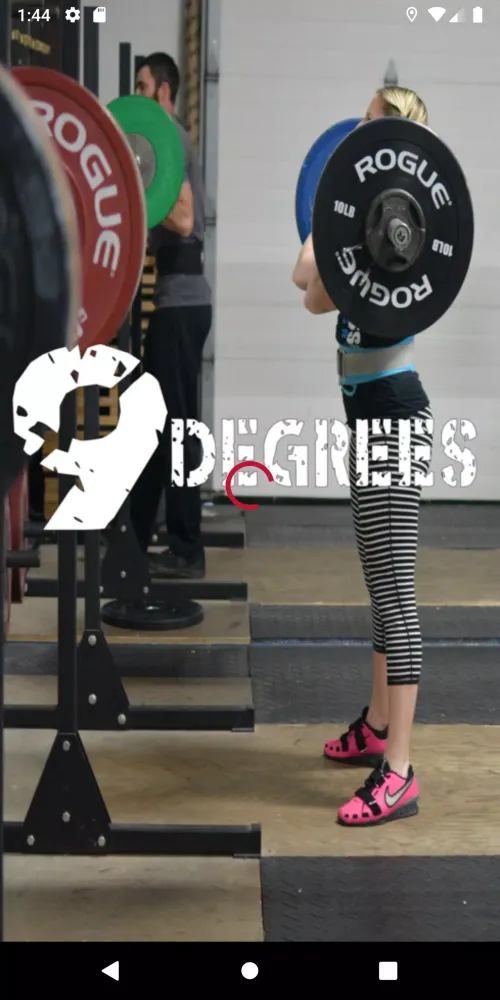 Zrzuty ekranu 9 Degrees Fitness App
