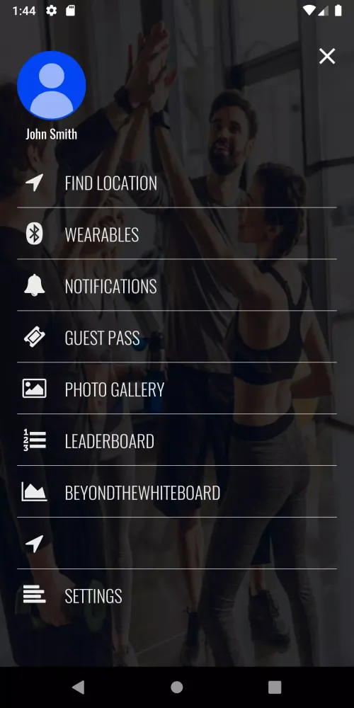 Zrzuty ekranu 9 Degrees Fitness App