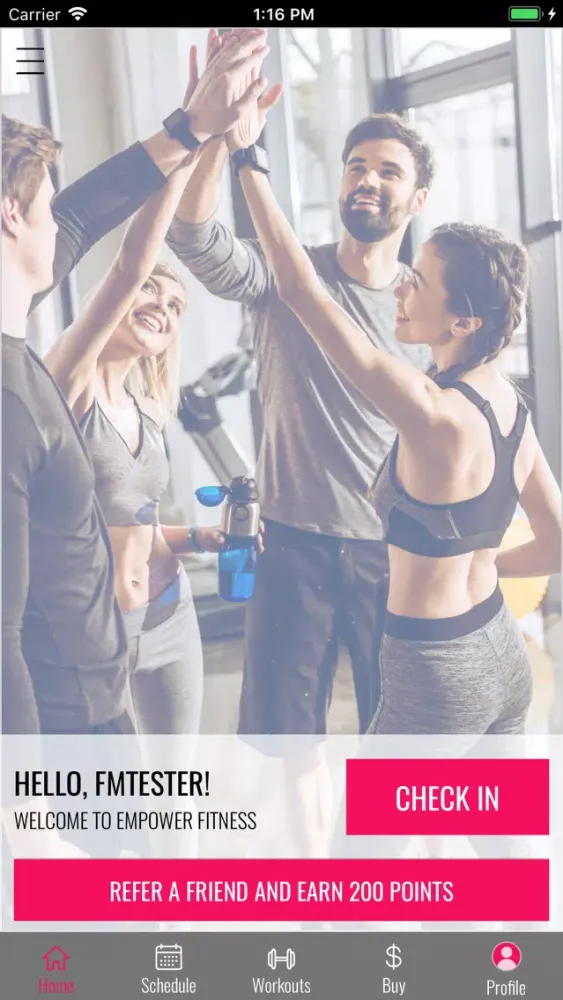 Empower Fitness 스크린샷