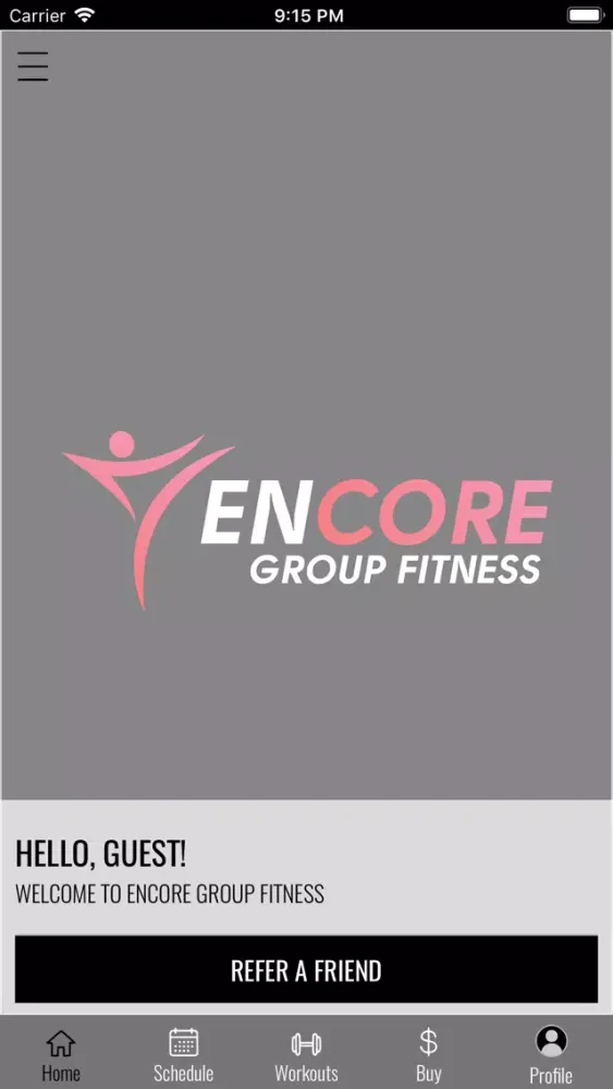 Скриншоты Encore Group Fitness
