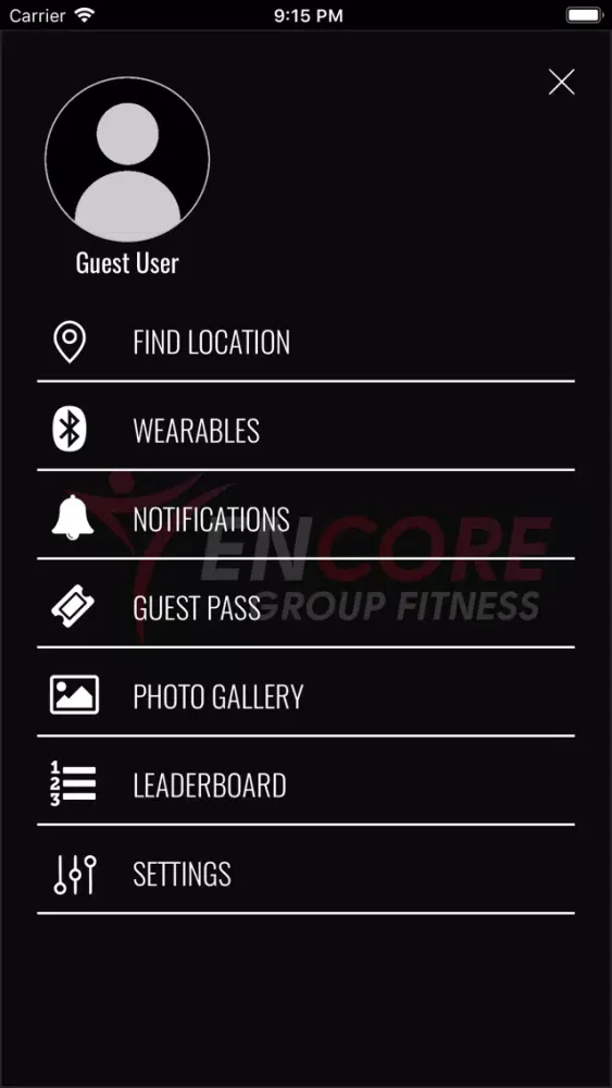 Скриншоты Encore Group Fitness