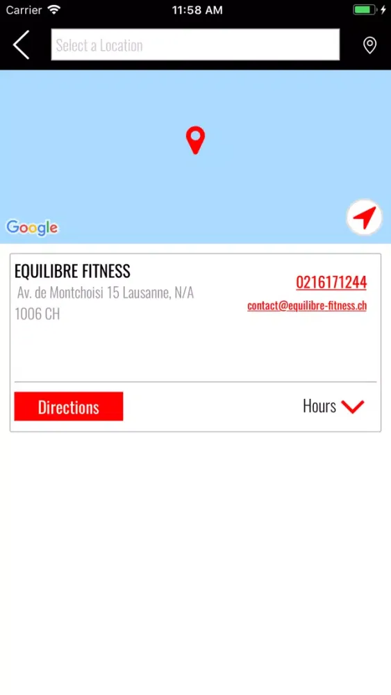 Capturas de tela do Equilibre Fitness