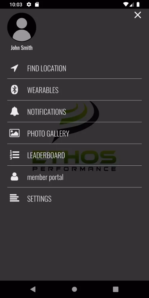 Ethos Performance应用截图