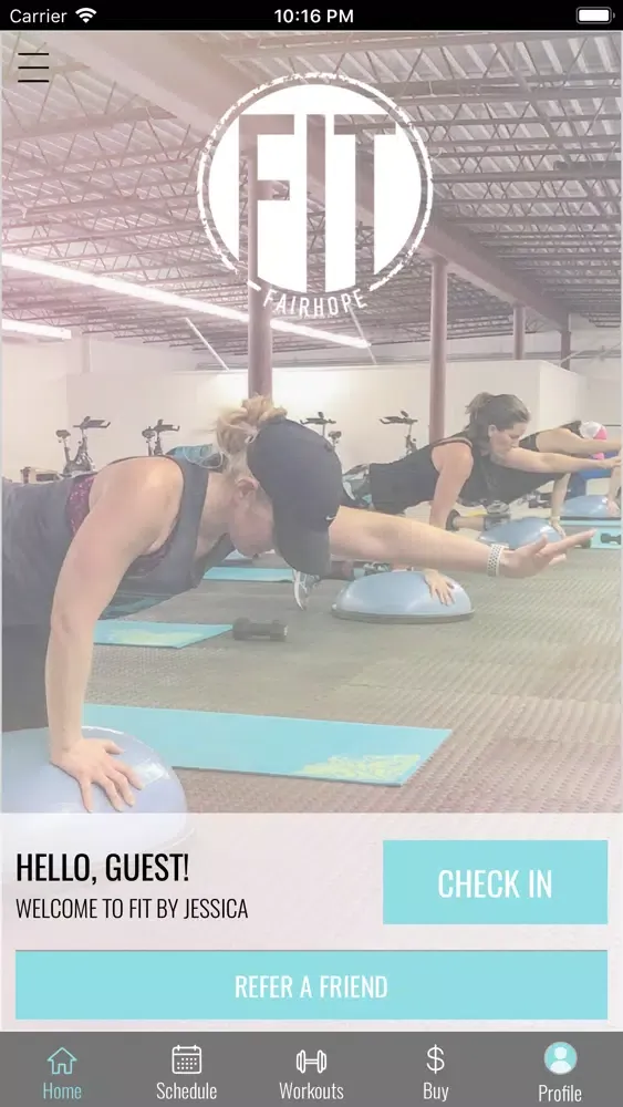 Capturas de tela do FIT Fairhope