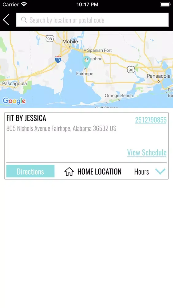 Capturas de tela do FIT Fairhope