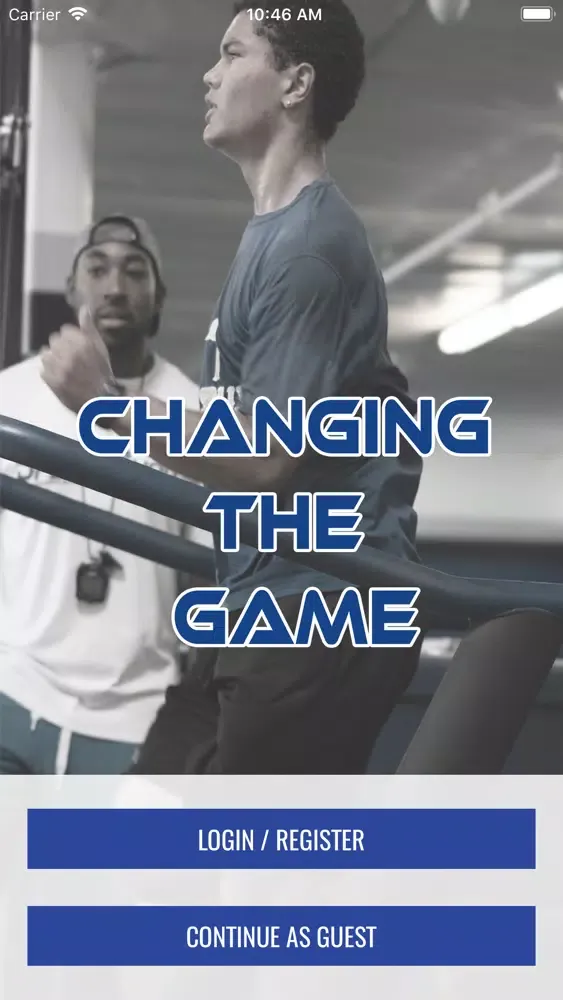 Tangkapan skrin Game Changers Sports