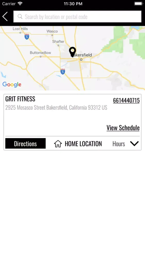 Screenshot di Grit Fitness Bako