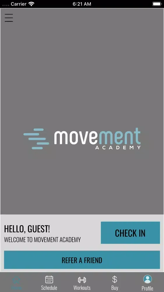 Zrzuty ekranu Movement Academy