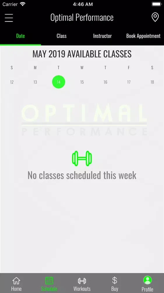 Captures d'écran de Optimal Performance App