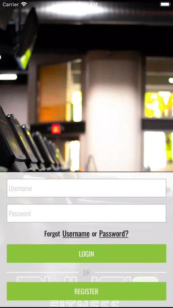 Screenshot di Physiq Fitness.
