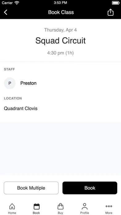Quadrant Fitness 스크린샷