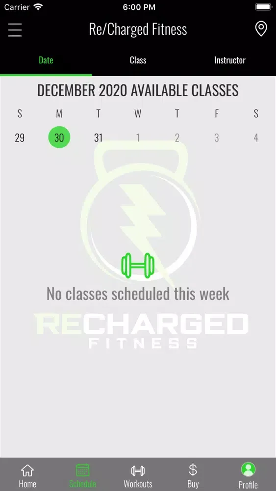 Captures d'écran de ReCharged Fitness