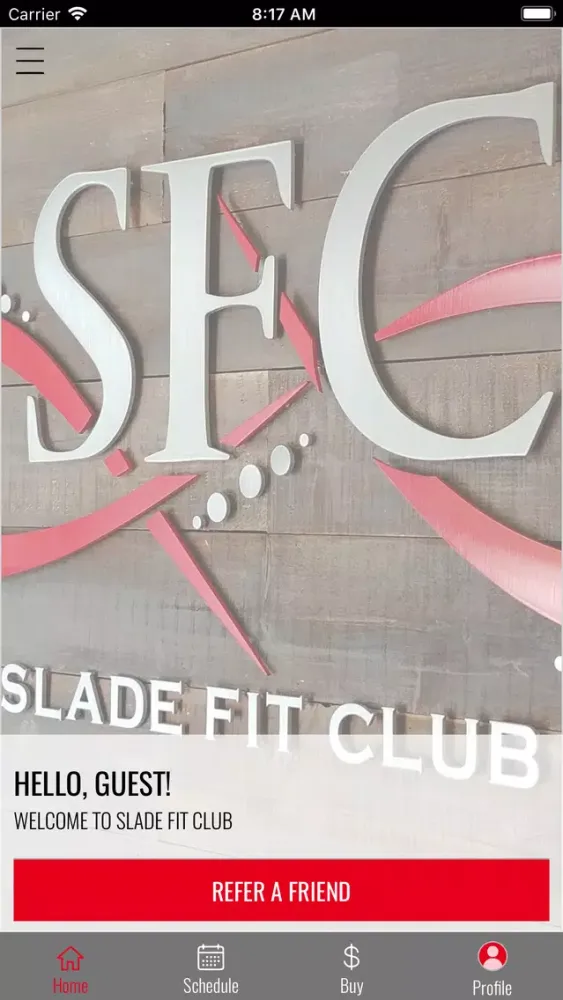 Slade Fit Club Ekran Görüntüleri