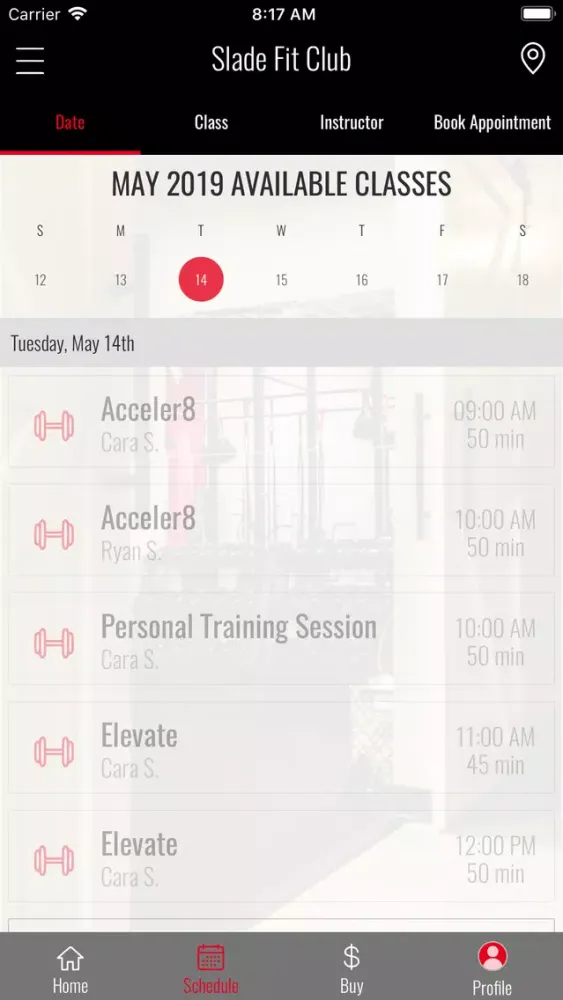 Slade Fit Club Ekran Görüntüleri