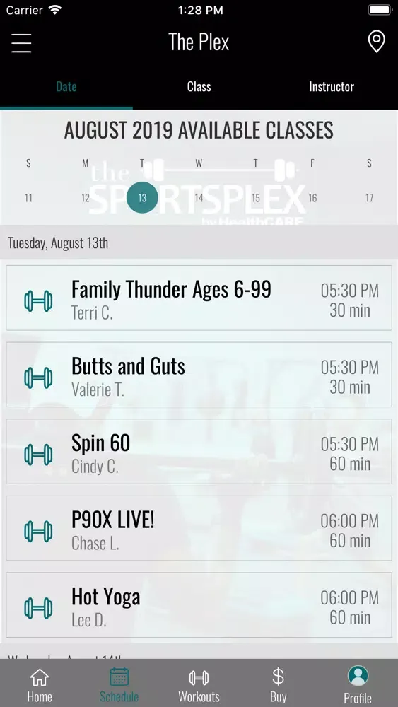 Ảnh chụp màn hình của Texarkana Sportsplex