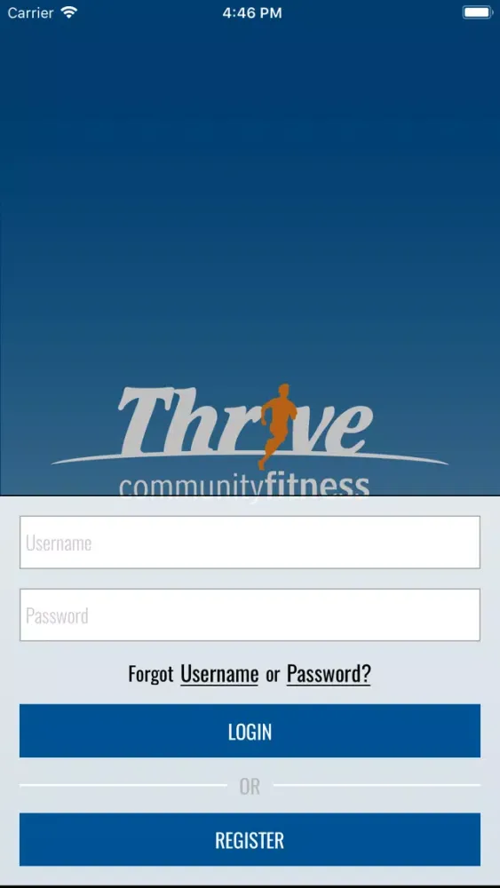 Zrzuty ekranu Thrive CF