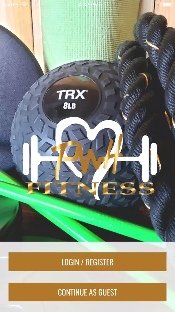 Capturas de tela do TMH Fitness