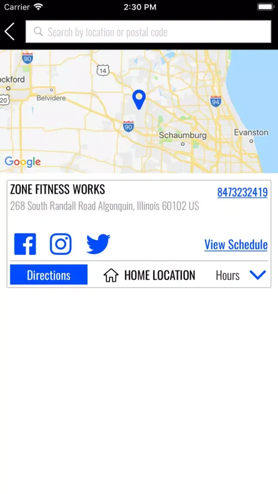 Zone Fitness Works应用截图