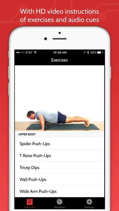 Capturas de tela do Daily Arm & Upper Body Workouts by FitCircuit
