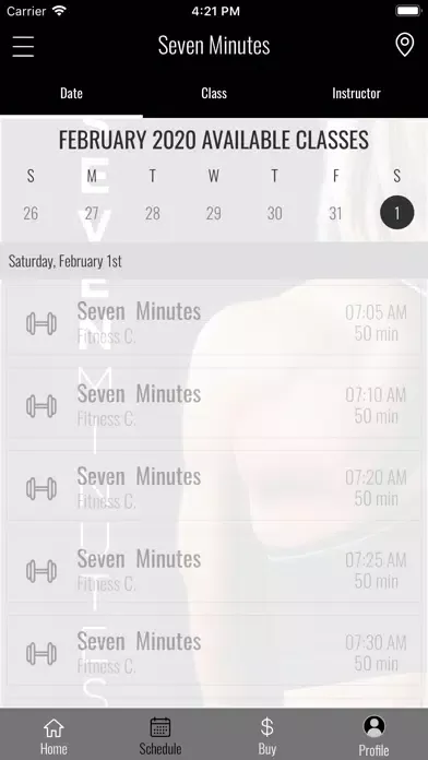 Capturas de tela do Seven Minutes Fitness